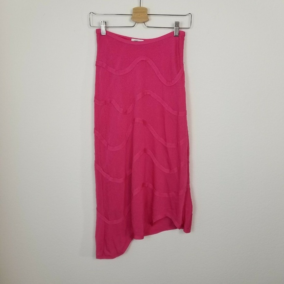 Moschino Dresses & Skirts - Moshchino Aeffe Spa Italy Knit Aysmmetrical Hem